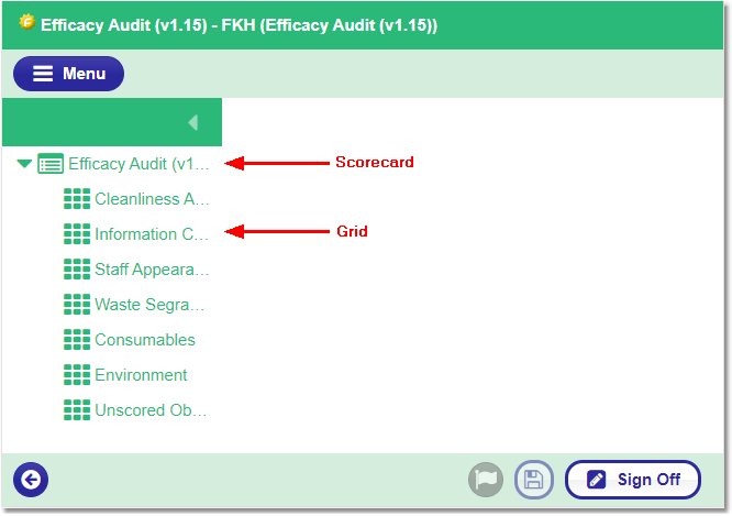 MobileScorecardNavigation