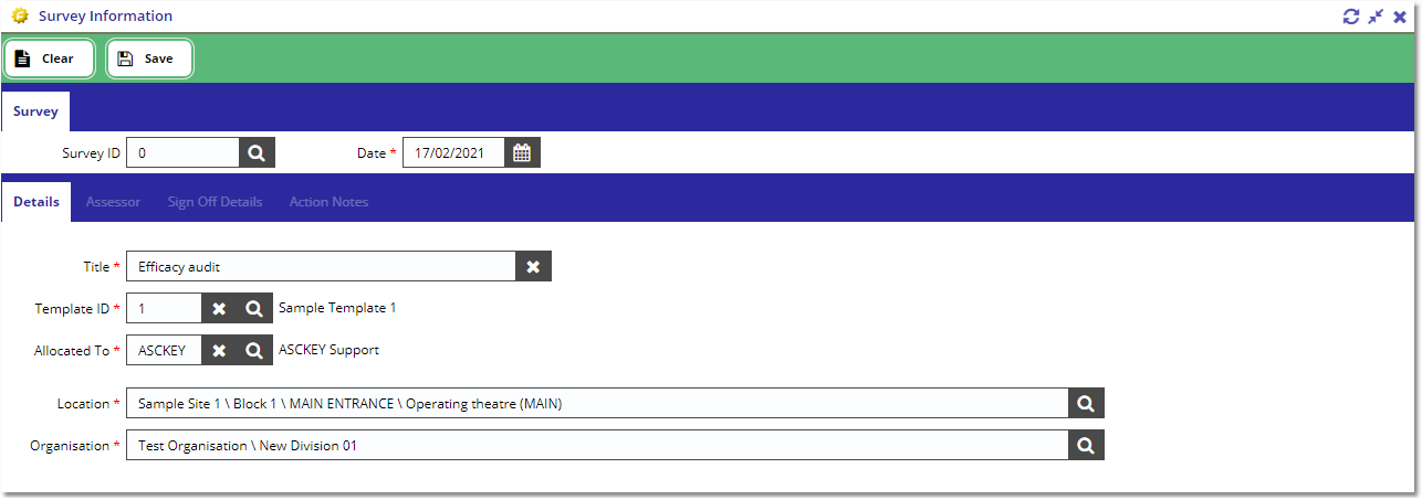 SurveyInformationBlank